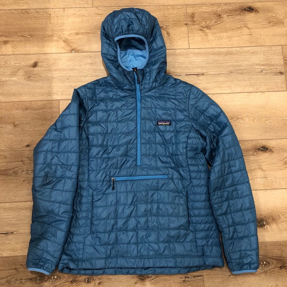 Patagonia nano puff bivy pull over